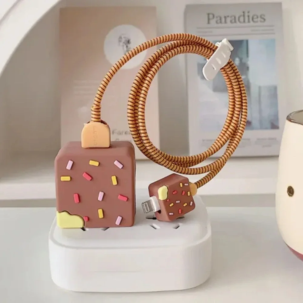 Chocolate Cookies  iPhone Charger Cover Cable Protectors P33